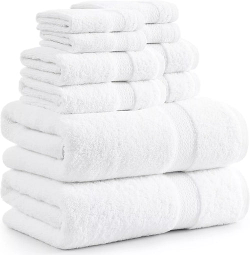 6 Piece 800GSM Towel Bale- 100% Cotton Towelsworld